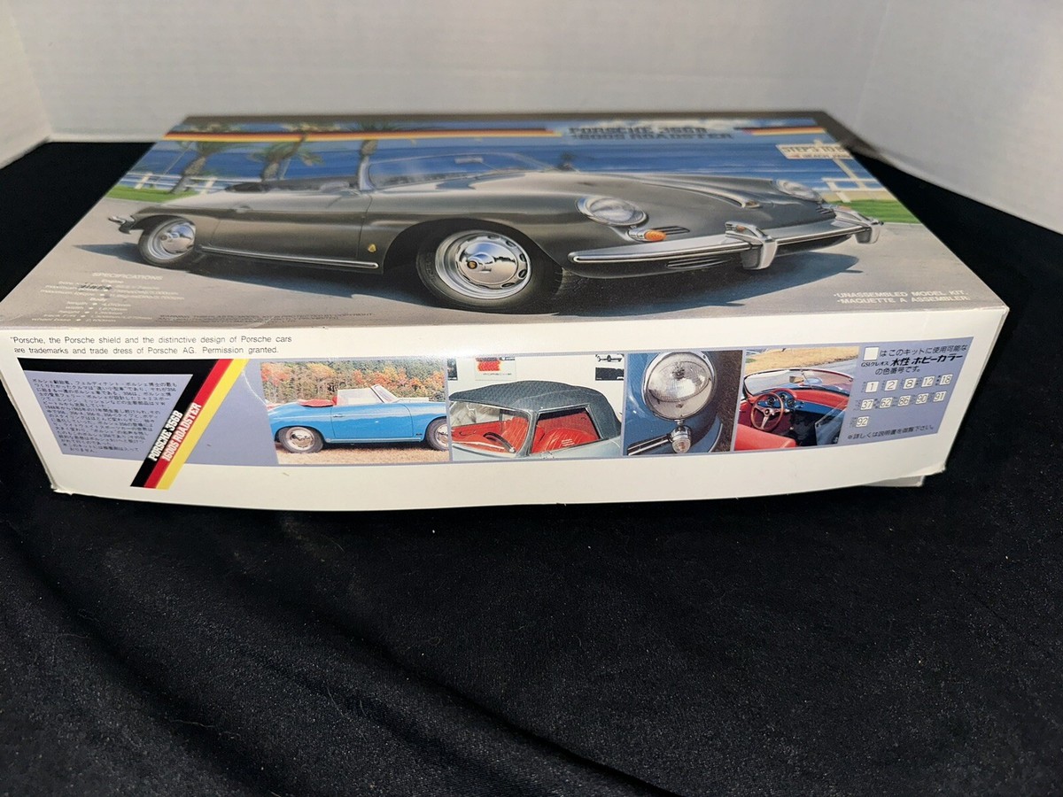 1/24ポルシェ356B 1600S ロードスターキット Fujimi 1/24scale Porsche 356 B 1600S ROADSTER Plastic model