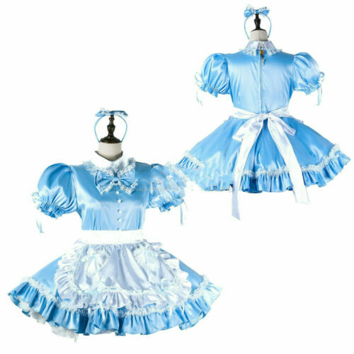 Jupe Longue Unisexe En Latex Bleu - Tailles XS à XXL - Neuve Avec étiquettes