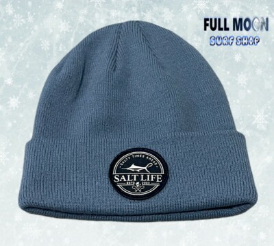 New Salt Life Cuffed Mens Womens Cap Hat Beanie