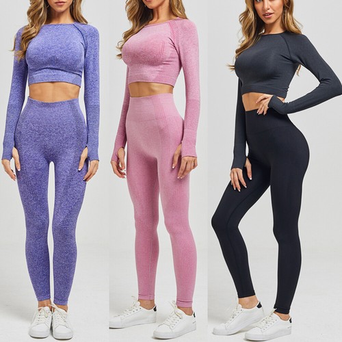 Gym Top And Leggings Set