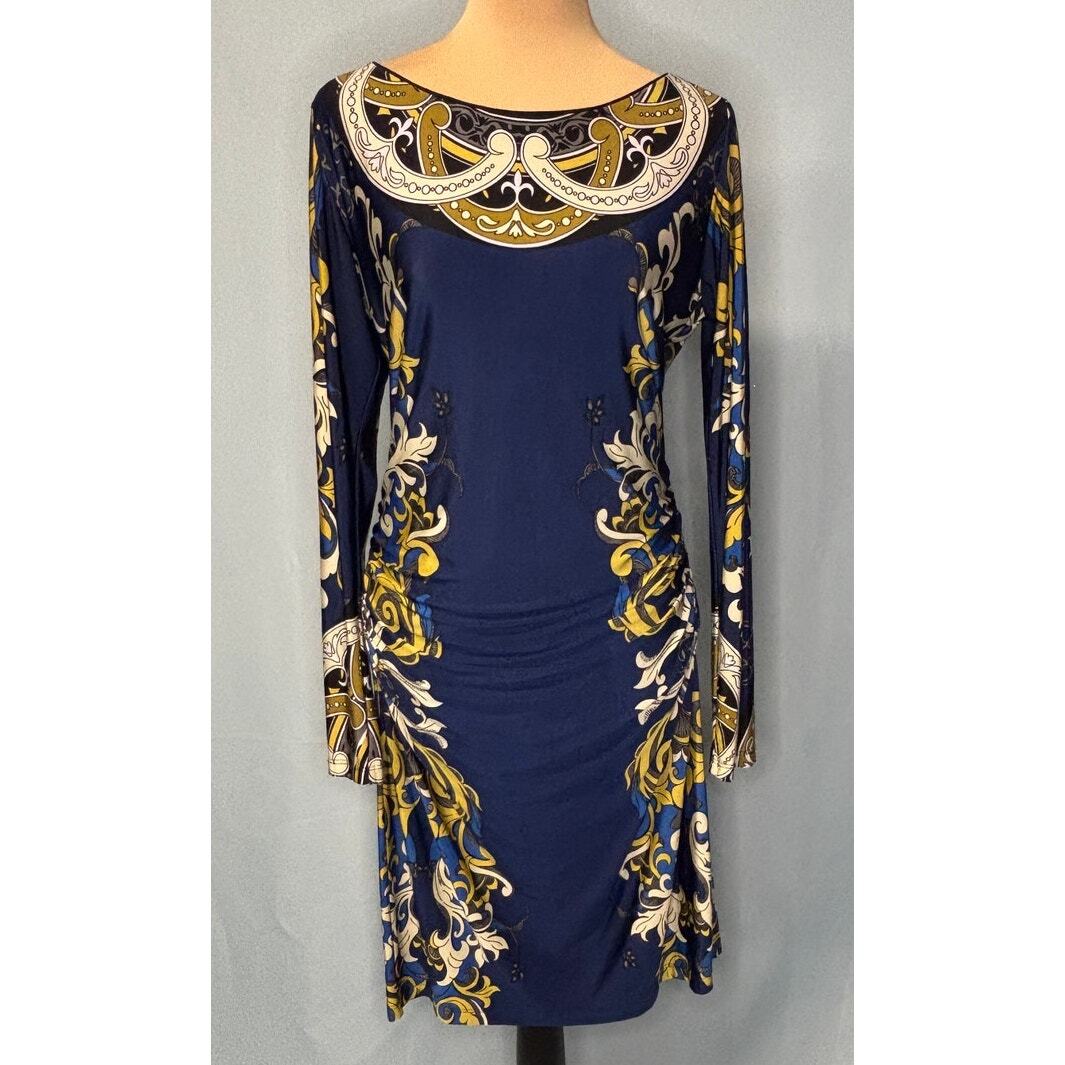 ANALILI Women’s Flattering Bodycon Silky Stretch Knit Sheath Dress | Size L image 2