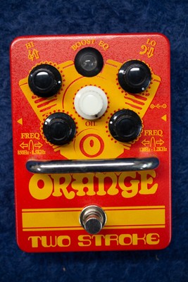 Orange Two Stroke Boost EQ Guitar Effects Pedal