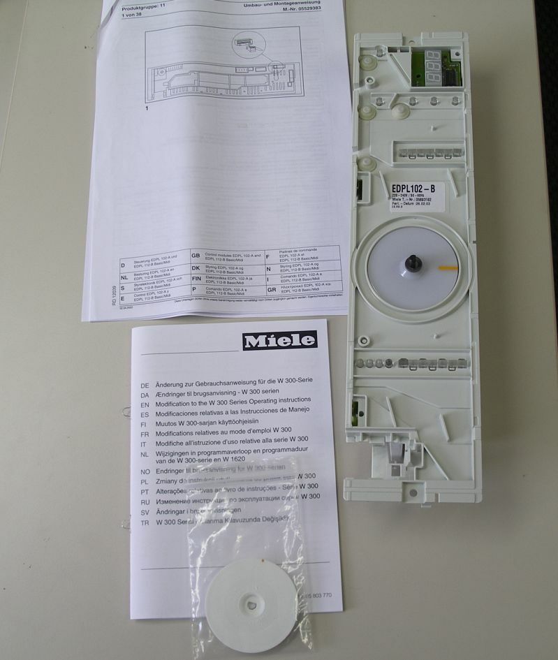 Miele Elektronik Edpl102-b EDPL 102-b T.nr. 05693182 5693182 W307 