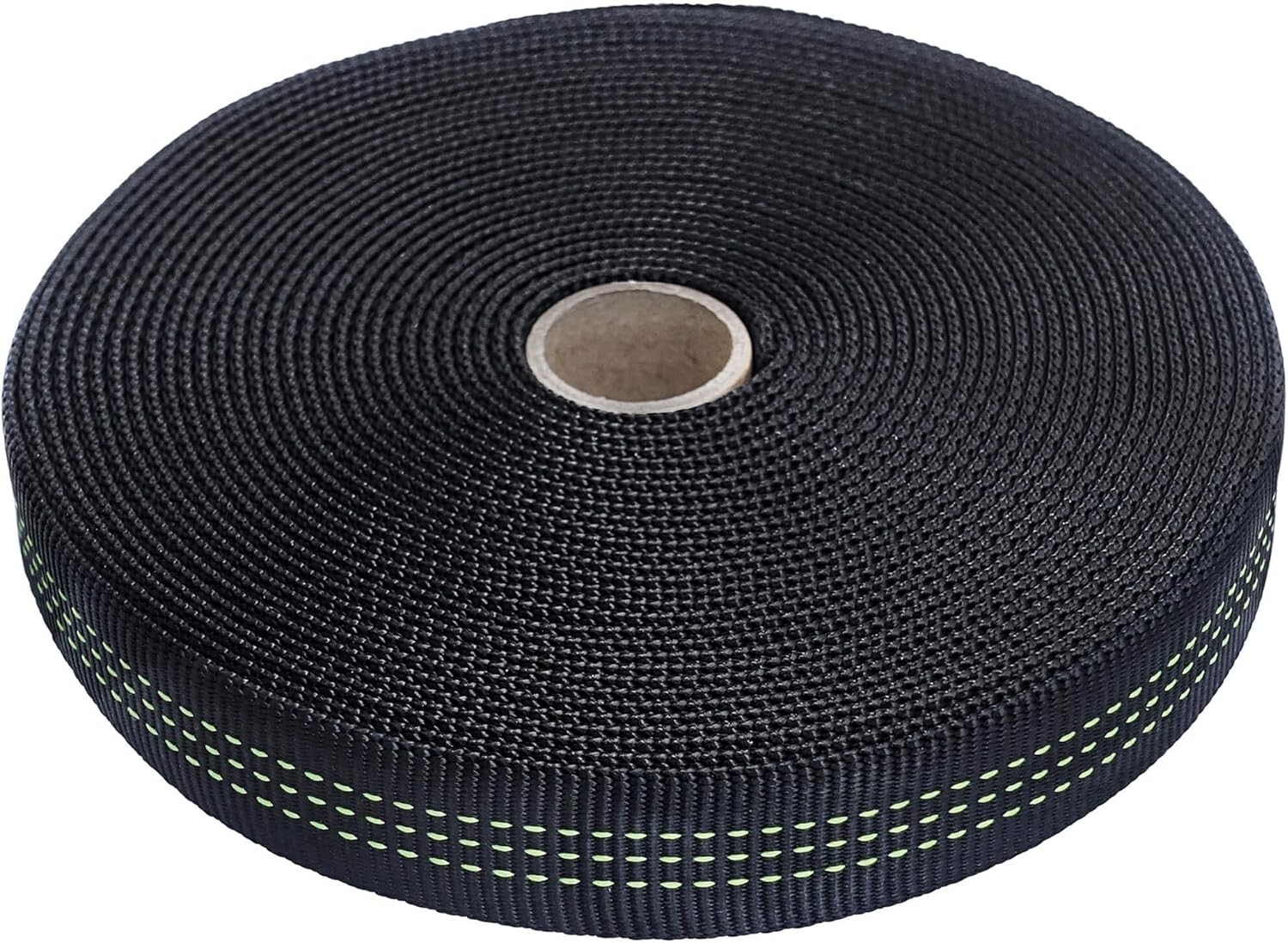 Cinta de malla tubular de nailon de 30 pies 1 pulgada con certificación CE UIAA 4000 libras escalada de alta resistencia