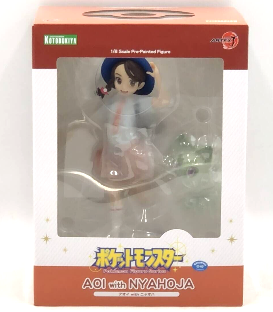 Pokemon Aoi & Nyaoja (Juliana & Sprigatito) Figure Kotobukiya