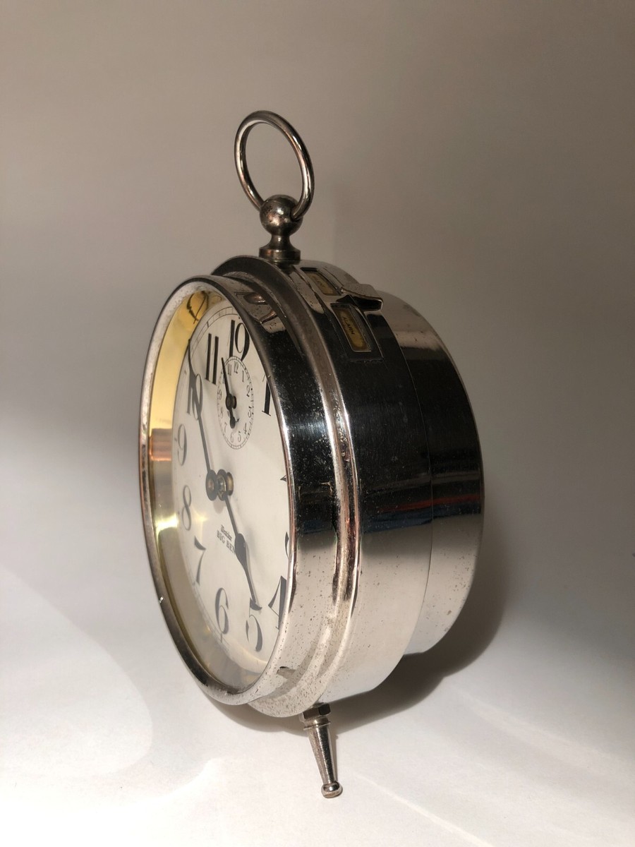 Antique Westclox BIG BEN 1a Peg Leg Alarm Clock Stamped March 15