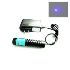 Adjusted 405nm 300mw Violet Blue Laser Diode Dot Module 22x90mm with 12V Adapter