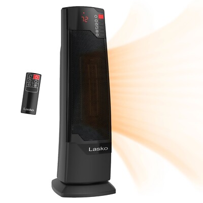 Lasko CT22835 1500W Oscillating Ceramic Tower Space Heater