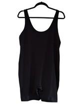 New Ingrid  Isabel Unitard Jumpsuit Black Maternity Size XXL Tank Shorts