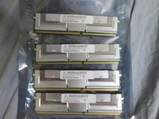16 GB (4X4GB) DELL NMD517A21207FD5315HC 4GB 4RX8 PC2 5300F MEMORY Server Memory