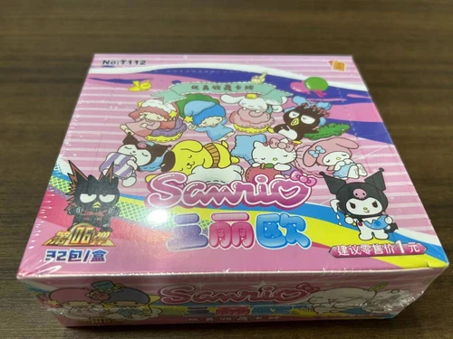 Sanrio Doujin Trading Cards CCG 32 Packs Official Booster Box Hello Kitty US - Bild 6 von 6