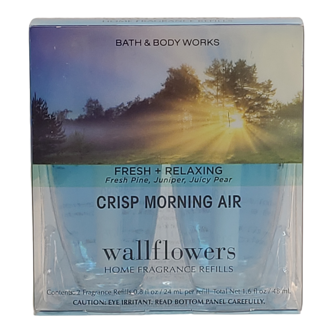 Bath & Body Works * CRISP MORNING AIR * Wallflower Plug In Bulb Refill