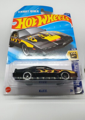 2025 New KITT Hot Wheels Knight Rider Mainline Case D Black Fire