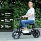 750W Sports Electric Scooter Adult with Seat E-Scooter Electric Moped Commuter!