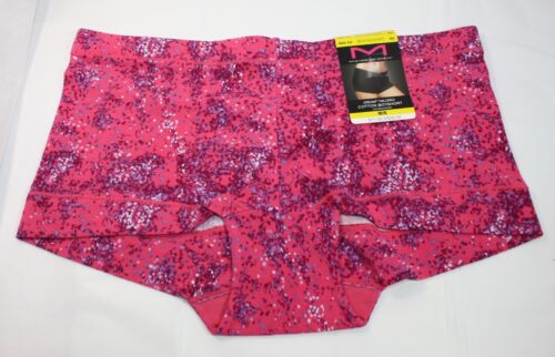 NWT MAIDENFORM BOYSHORTS PINK PURPLE RED cotton DM0002 M