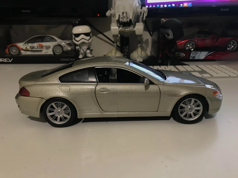 BMW 646Ci Hot Wheels 1:18 Diecast Model Car - En caja, raro Foto 4 de 4