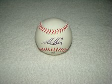Mike Aviles Hand Signed Baseball Detroit Tigers Autograph Signature MLB
