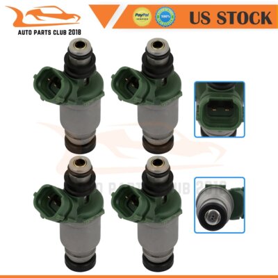 4 Fuel Injectors For Toyota Camry MR2 Celica Solara 2.2L 23250-74100