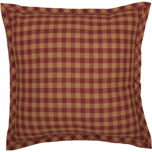 Primitive 12"x12" Home Pillow Red Thanksgiving Star Bedroom Decor VHC Brands - Picture 6 of 7