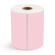 Pink 4"x6" Direct Thermal Shipping Labels 250/Roll For Zebra Eltron LP2844 ZP450