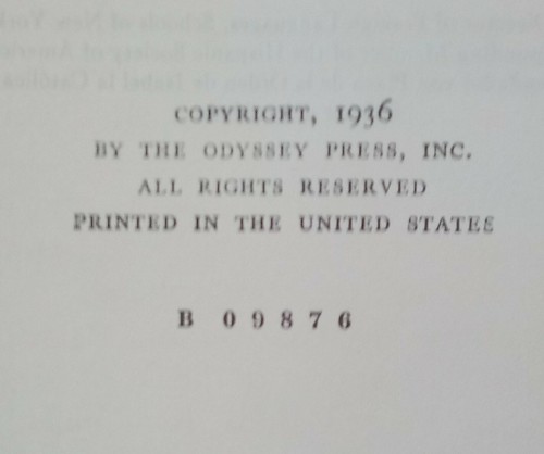 Vintage 1936 Red HC An Omnibus Of Modern Spanish Prose L.A. Wilkins No Dj - Picture 8 of 11