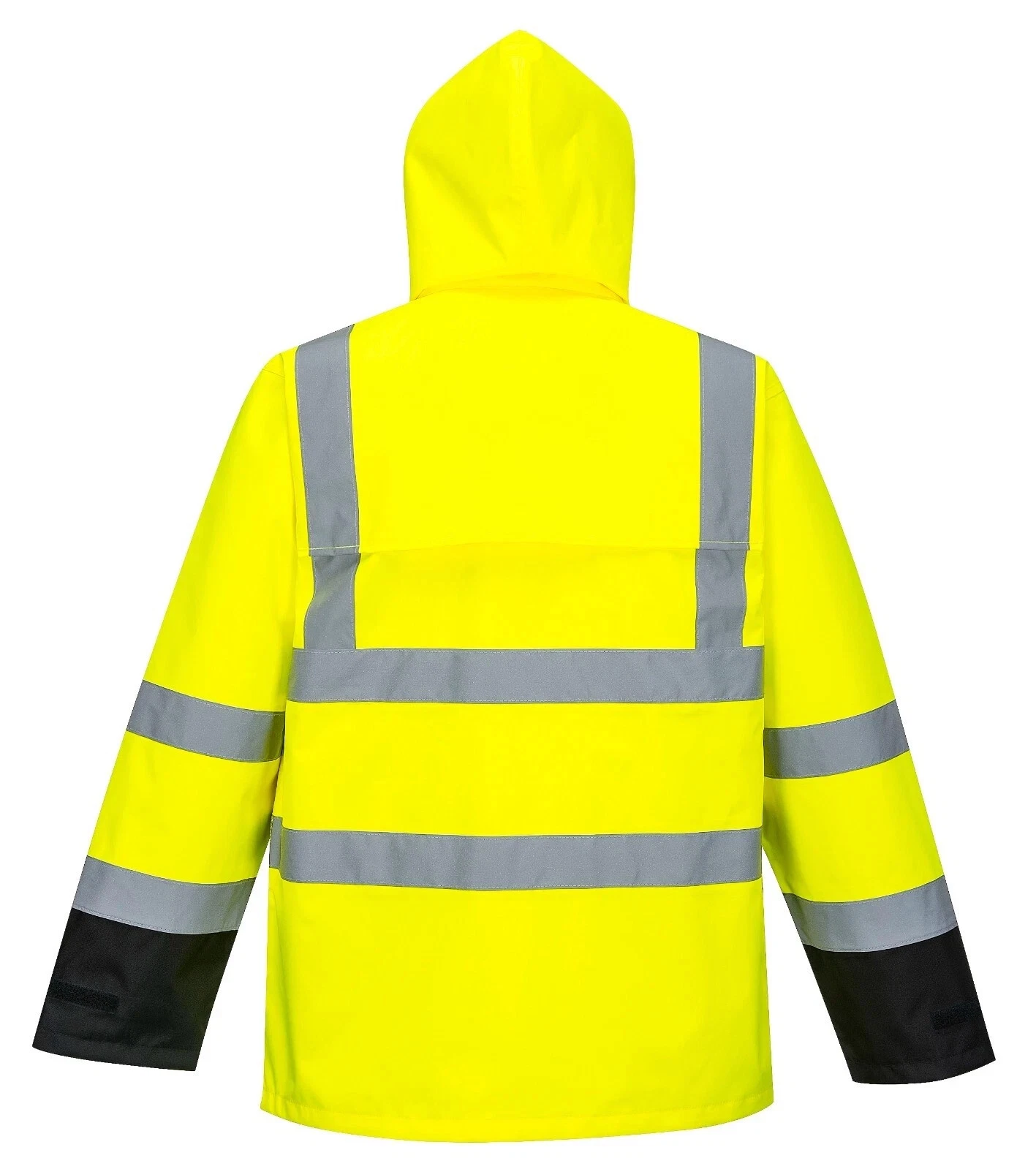 Portwest US366 Hi Vis Reflective Waterproof Rain Safety Work Jacket SIZE SMALL - product detail image 2