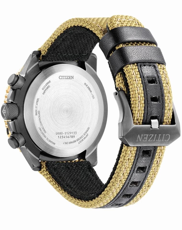 CITIZEN JY8074-11X Promaster Sky Eco-Drive U680 Military Tactical Radio Watch - Image 2 of 4