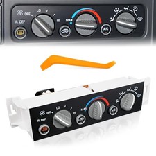 AC Control Panel Compatible with 1996-2000 Chevy Suburban w/ Rear Defogger