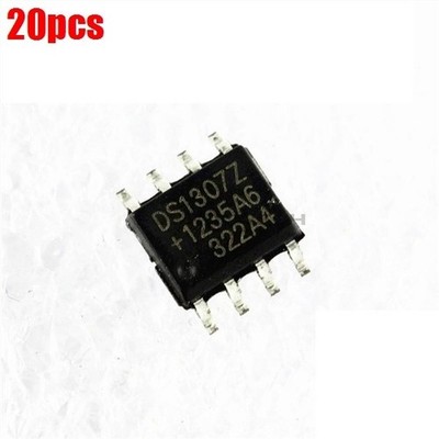 20Pcs SOP8 Real-Time Clock Rtc Serial 512K I2C DS1307Z Date CODE:11+ Ic New kr *