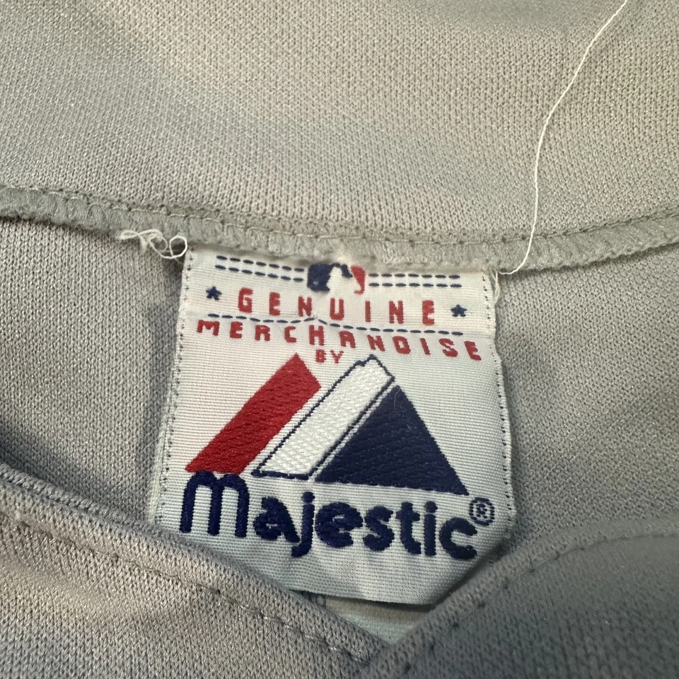 Camiseta de los Yankees de Nueva York para Hombres 2XL Gris MLB Béisbol Rodríguez 13 Majestuosa EE. UU. Foto 3 de 4