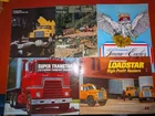 Lot of 5 VTG International Truck Dealer Brochures 1970's