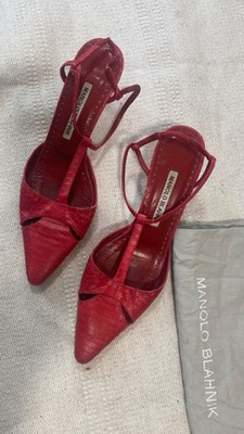 Manolo Blahnik Slingback pumps rot