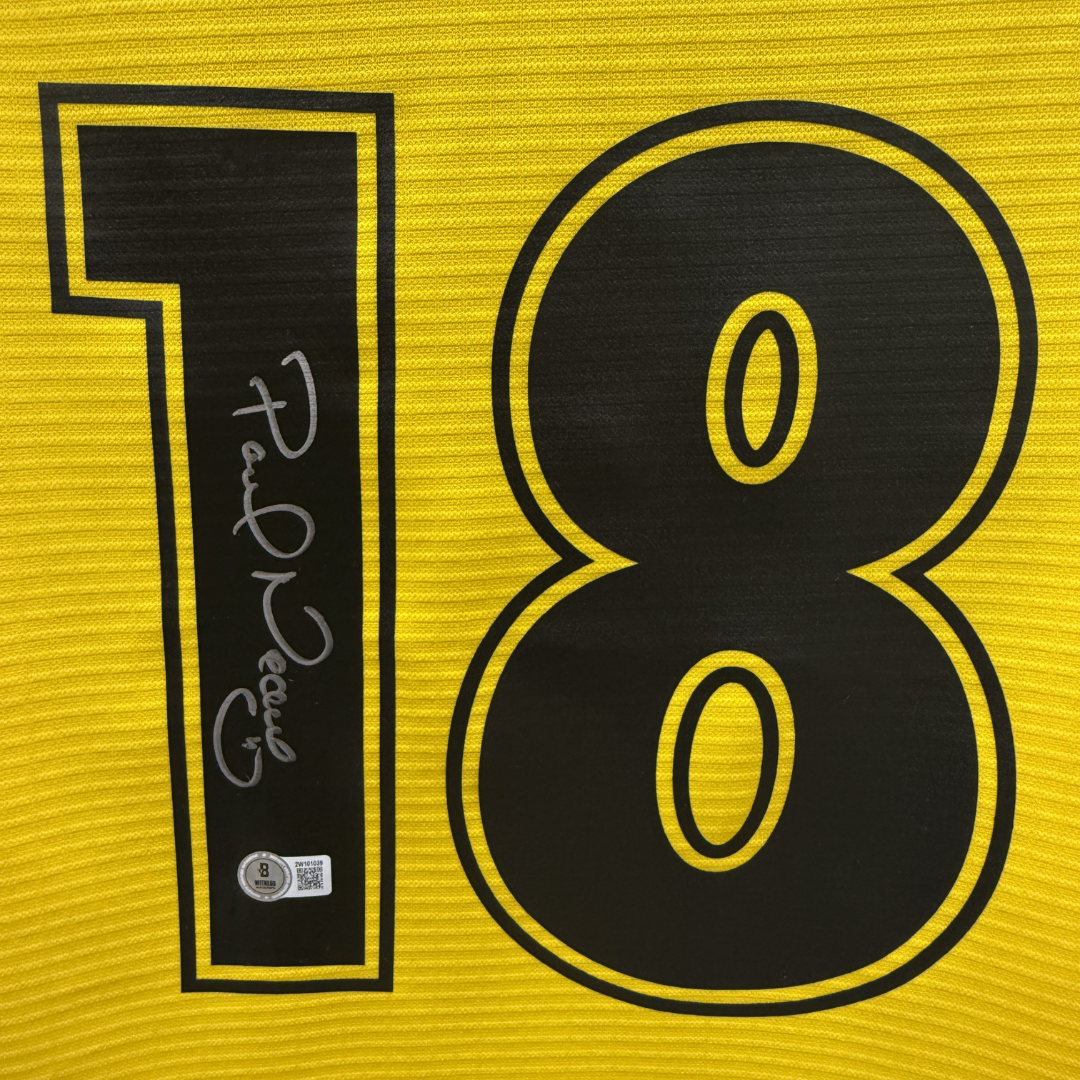 Pavel Nedved Signed S.S. Lazio Soccer Jersey #18 with Beckett