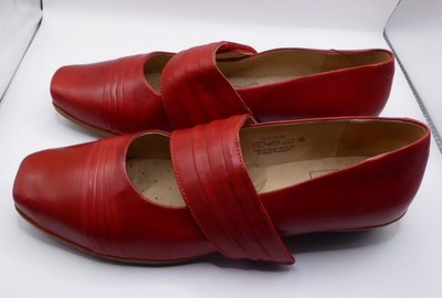 tolle rote Halbschuhe Slipper Ballerinas von Caprice-walking on air- Gr. 41NEU