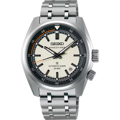 Seiko PROSPEX SPEEDTIMER SBDC215 Mechanical Sports Watch Stainless Steel