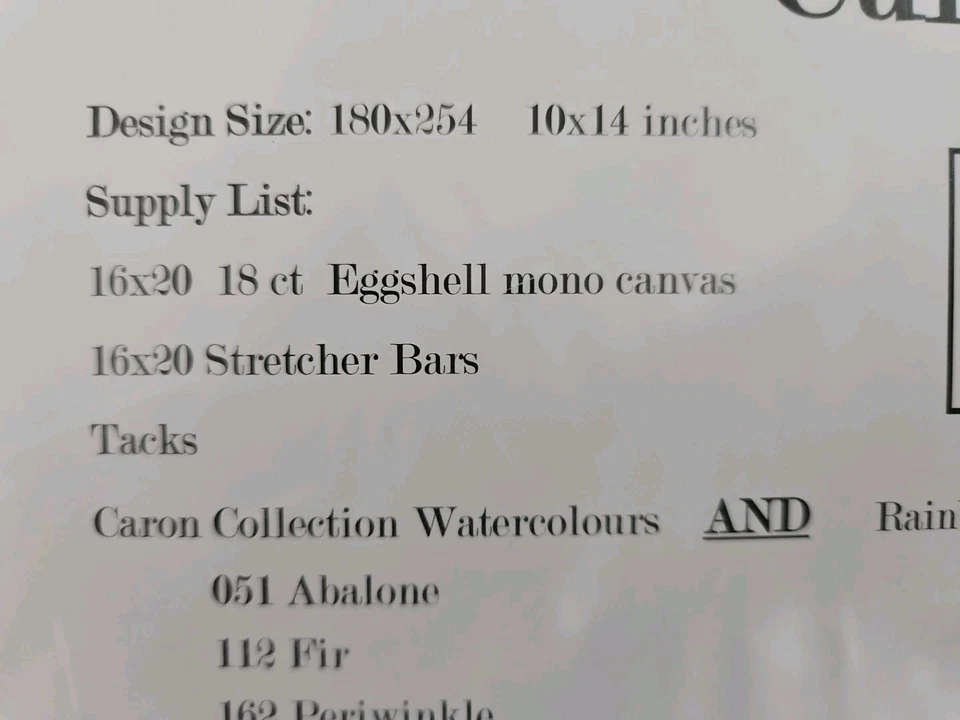 Needle Delights Originals CURIOS Needlepoint Pattern by Kathy Rees NEW - Image 4 of 4