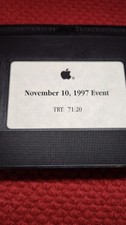 Apple Computer Vintage Internal VHS Tape Nov ...