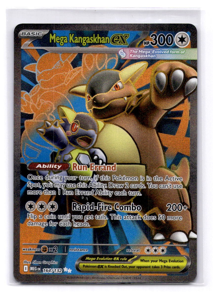 Mega Kangaskhan ex - Ultra Rare ME01: Mega Evolution 164/132 LP-NM