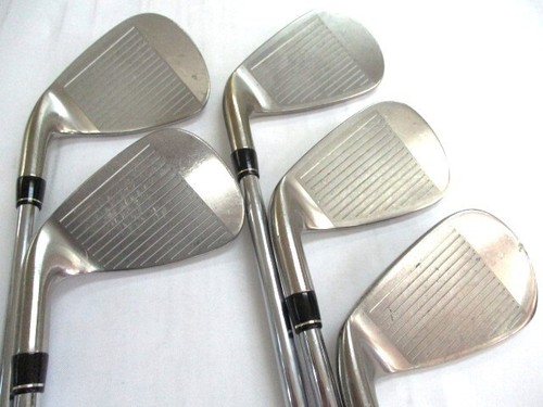 PRGR RED TITAN FACE Red Titanium Face 6 PW 5pcs NS Pro MODUS 3 TOUR 105 (R) - Picture 2 of 7