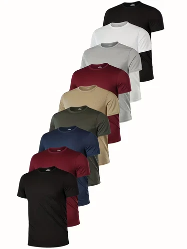 9 Camisetas para hombreS, comodas, adecuadas para la prim, el otoño y el veran. video thumbnail