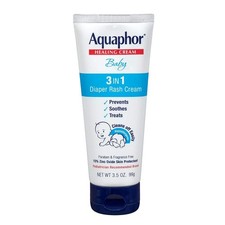 Aquaphor Baby Healing Cream 3-In-1 Diaper Rash 3.5oz