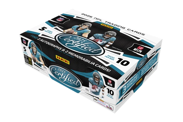 #1 (1) 2025 Certified NFL Hobby Box Solo Box Break - Random Teams - JF1154