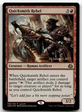Quicksmith Rebel #93 (Foil) LP Launch Party & Release Event Promos Magic MTG