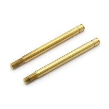 Kyosho 1/10 Buggy Optima Mid Ti Coating 3x37mm Shock Shaft 2 pcs Gold OTW153