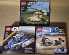 LEGO LOT OF 3 STAR WARS SMALL SETS 75436, 75391 & 30680 NEW
