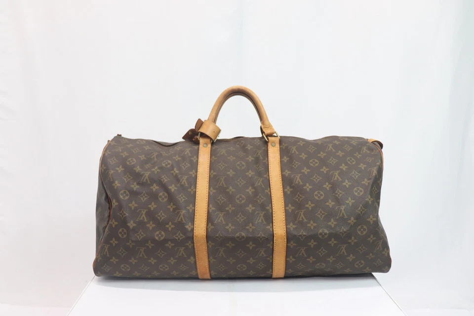 Bolso Louis Vuitton Monograma Keepall 60 Boston Marrón M41422 De Japón 010 6344476 Foto 2 de 4