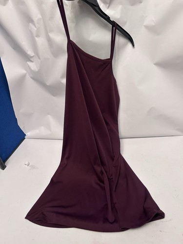 Art Class Maroon spaghetti strap tank top dress knee lenght girls xl 14/16 - Picture 3 of 3