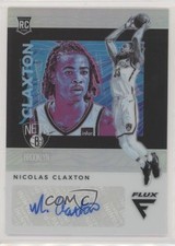 2019 Panini Chronicles Flux Rookie Silver Nic Claxton Nicolas #FR-NCL Auto kq9