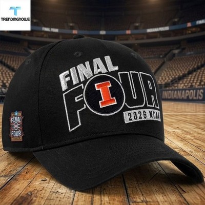 Illinois.Fighting Illini Final Four 2026 Hat NCAA March Madness Cap ONE SIZE