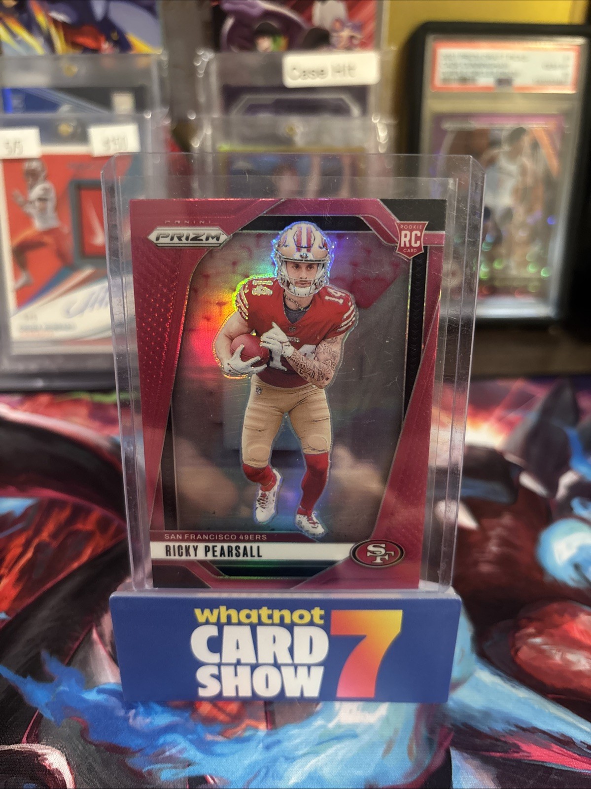 2024 Panini Prizm - Rookies Ricky Pearsall #383 Pink Prizm (RC)